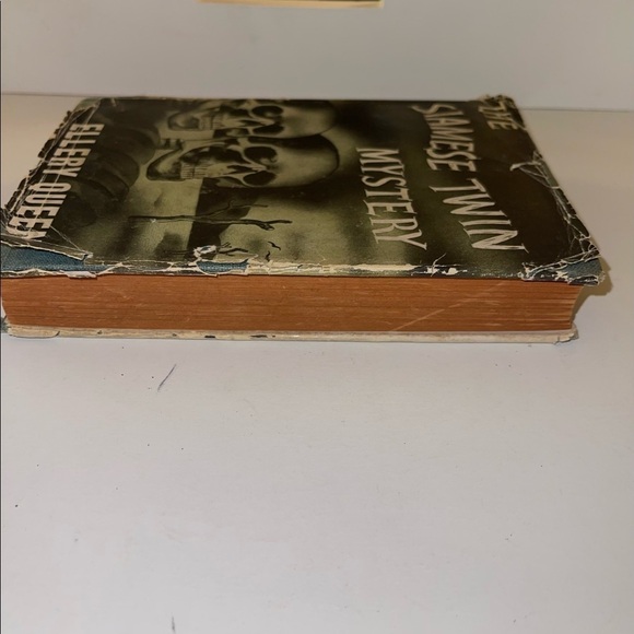 1933 Ellery Queen The Siamese Twins hardback book - Picture 10 of 16